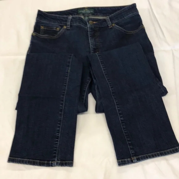 Lauren Ralph Lauren Denim Blue Jeans Size 6 - Picture 4 of 5